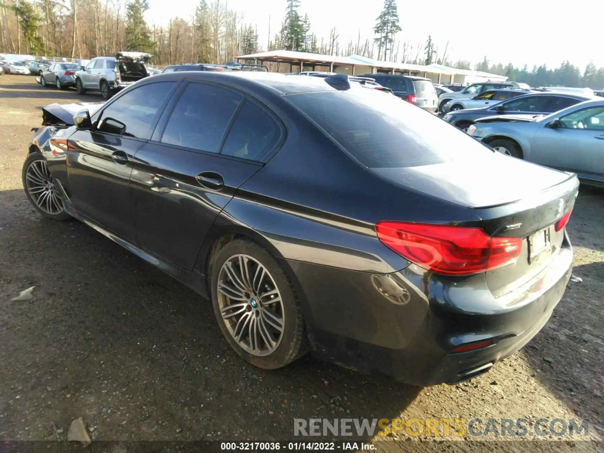 3 Photograph of a damaged car WBAJS7C08LCE11801 BMW 5 SERIES 2020