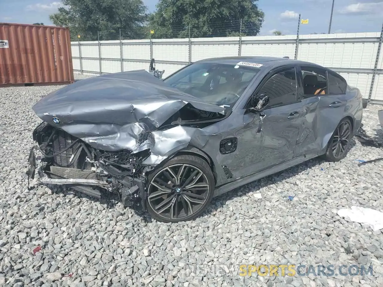 1 Photograph of a damaged car WBA13AG05MCF22098 BMW 5 SERIES 2021
