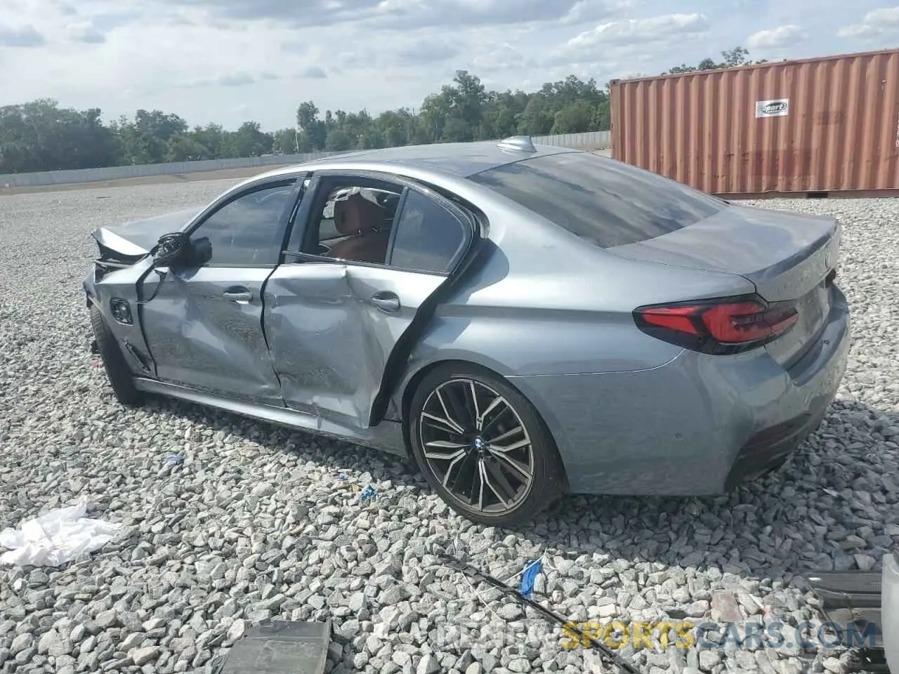 2 Photograph of a damaged car WBA13AG05MCF22098 BMW 5 SERIES 2021