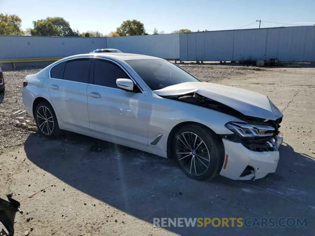 4 Photograph of a damaged car WBA13AG08MCF72963 BMW 5 SERIES 2021