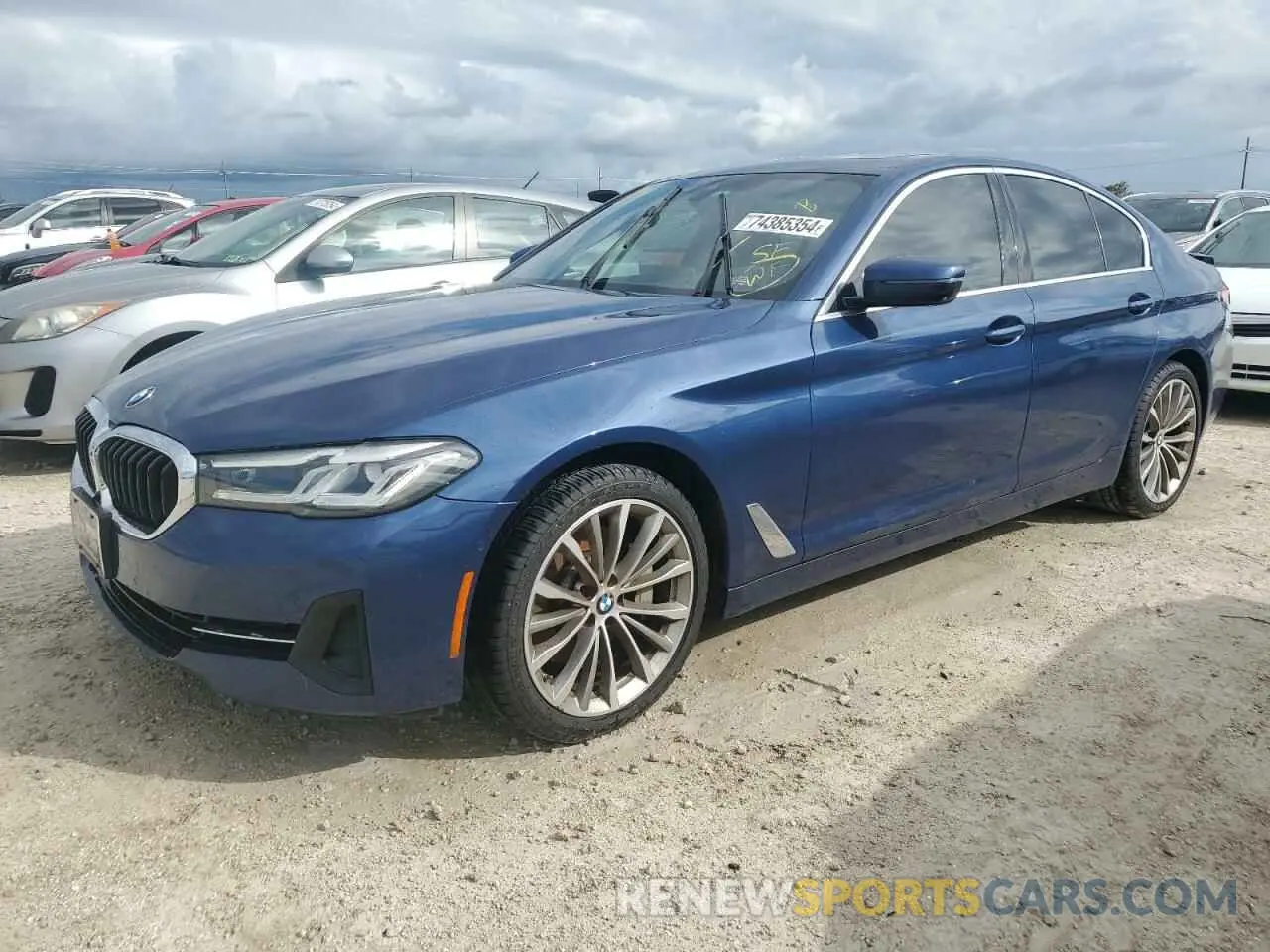 1 Photograph of a damaged car WBA13BJ00MCF04171 BMW 5 SERIES 2021