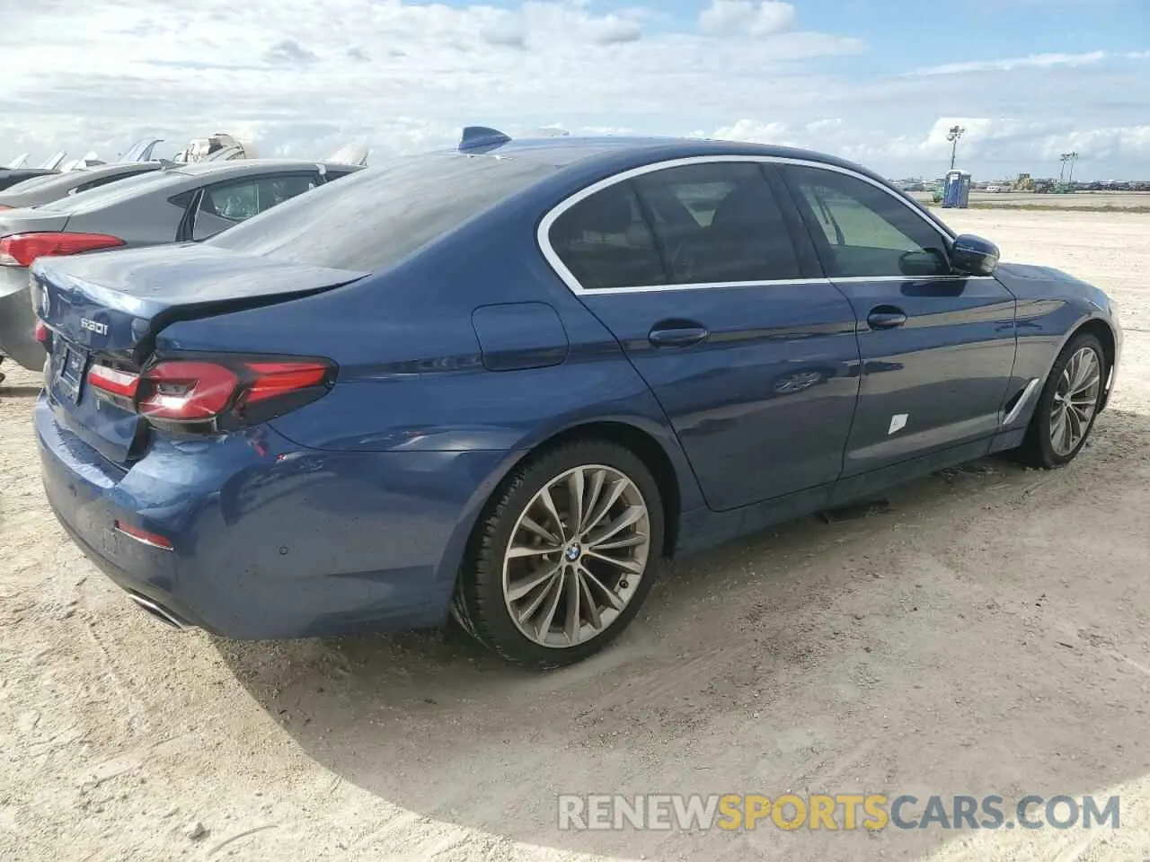 3 Photograph of a damaged car WBA13BJ00MCF04171 BMW 5 SERIES 2021