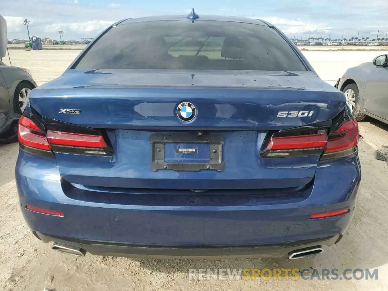 6 Photograph of a damaged car WBA13BJ00MCF04171 BMW 5 SERIES 2021