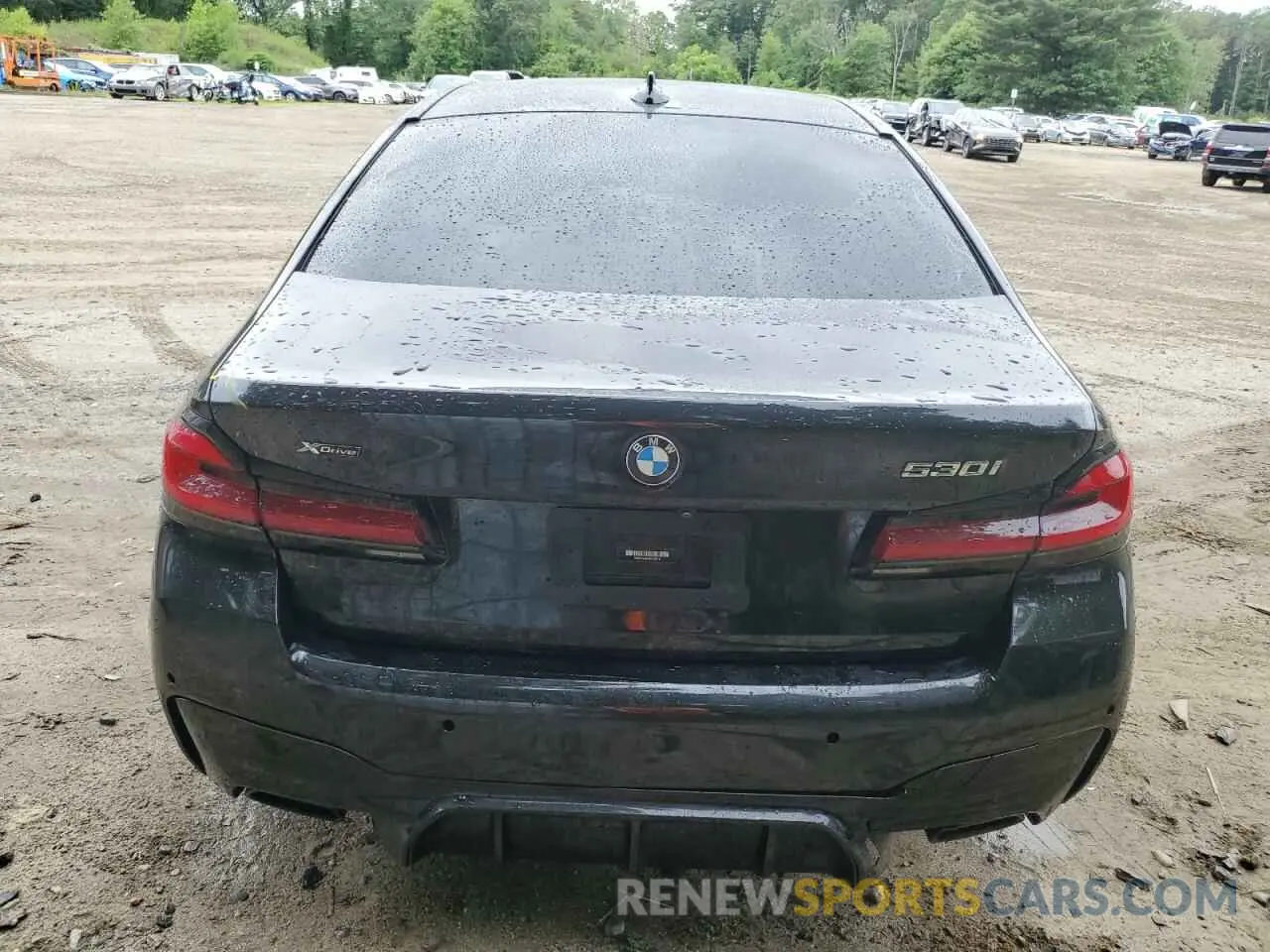 6 Photograph of a damaged car WBA13BJ00MCF44816 BMW 5 SERIES 2021