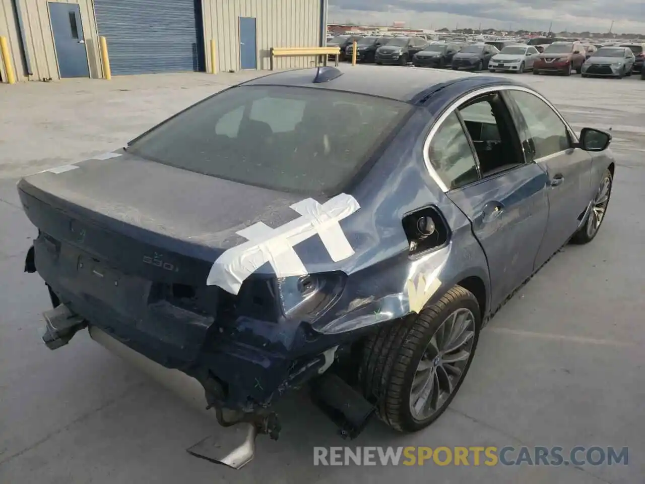 4 Photograph of a damaged car WBA13BJ00MWX08867 BMW 5 SERIES 2021