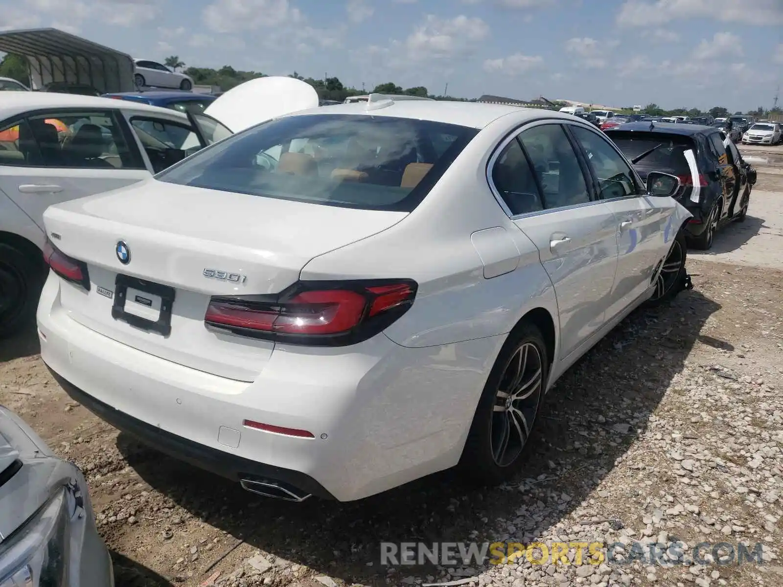 6 Photograph of a damaged car WBA13BJ01MWX01748 BMW 5 SERIES 2021