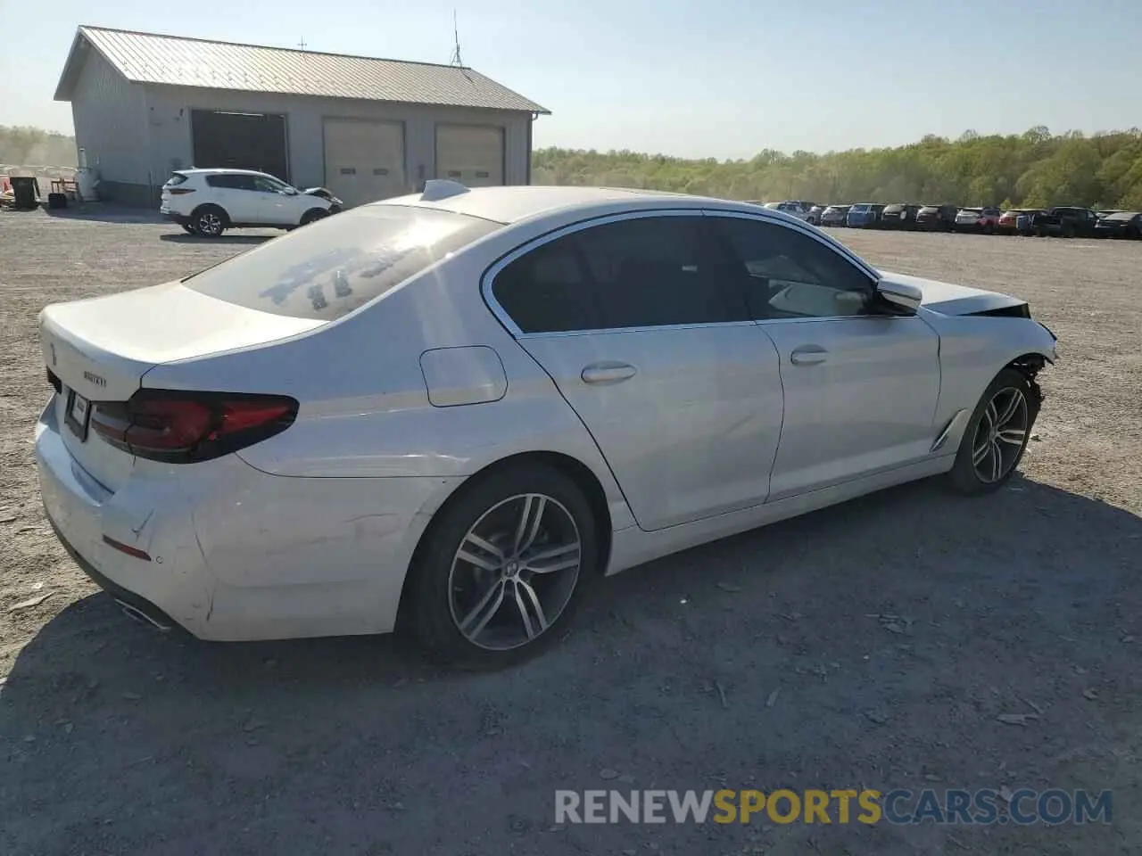 3 Photograph of a damaged car WBA13BJ04MWX11514 BMW 5 SERIES 2021