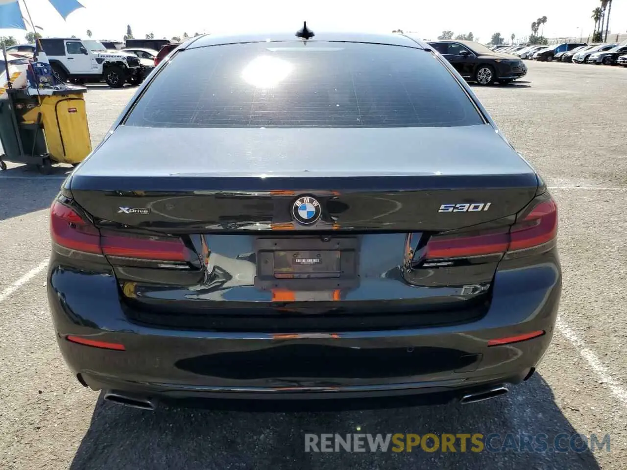 6 Photograph of a damaged car WBA13BJ05MWX25910 BMW 5 SERIES 2021