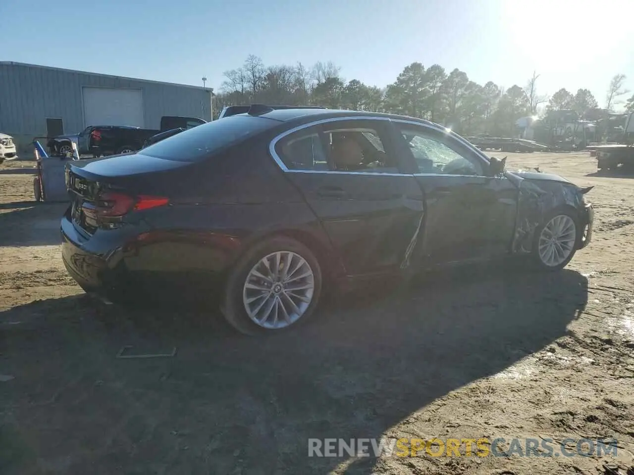 3 Photograph of a damaged car WBA13BJ06MCF41869 BMW 5 SERIES 2021