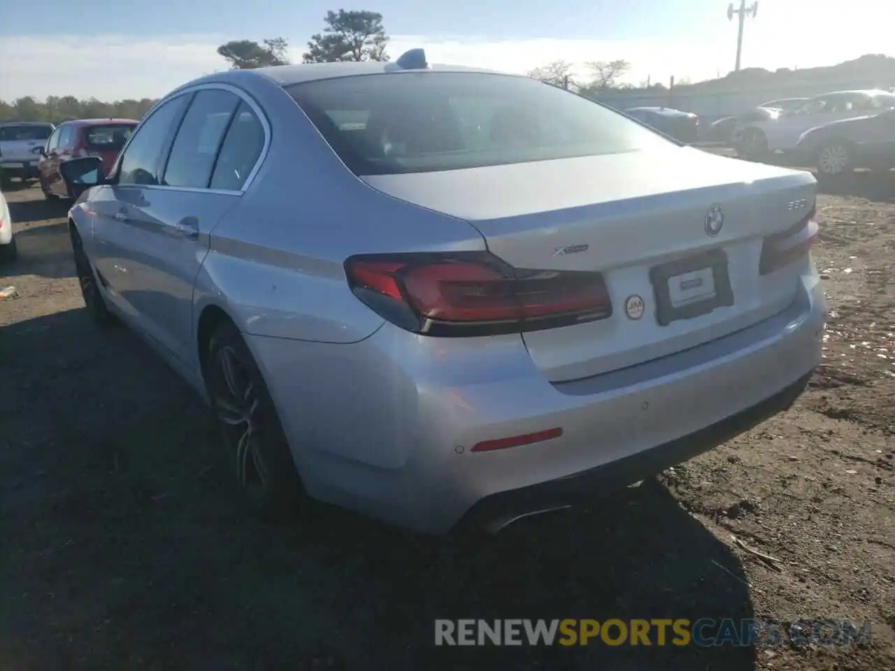 3 Photograph of a damaged car WBA13BJ06MWW91458 BMW 5 SERIES 2021