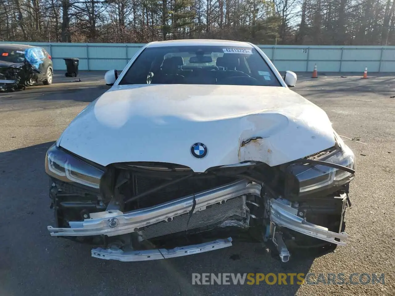 5 Photograph of a damaged car WBA13BJ06MWX11109 BMW 5 SERIES 2021