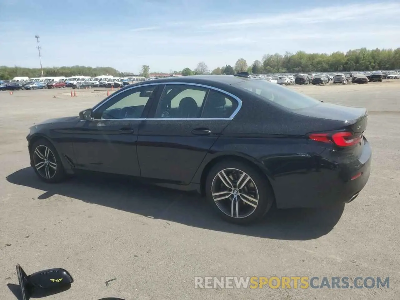 2 Photograph of a damaged car WBA13BJ06MWX19436 BMW 5 SERIES 2021