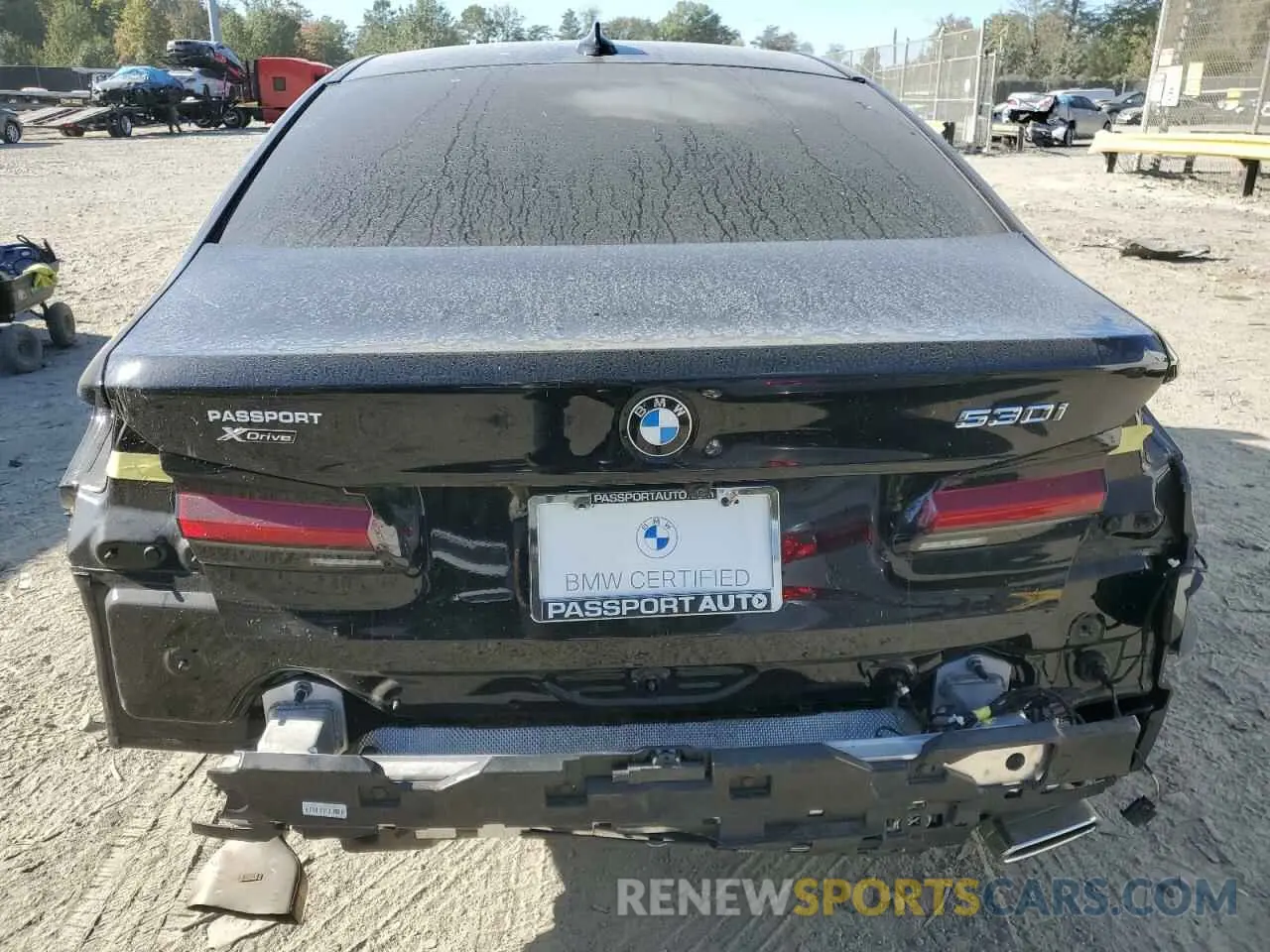6 Photograph of a damaged car WBA13BJ07MCH27095 BMW 5 SERIES 2021