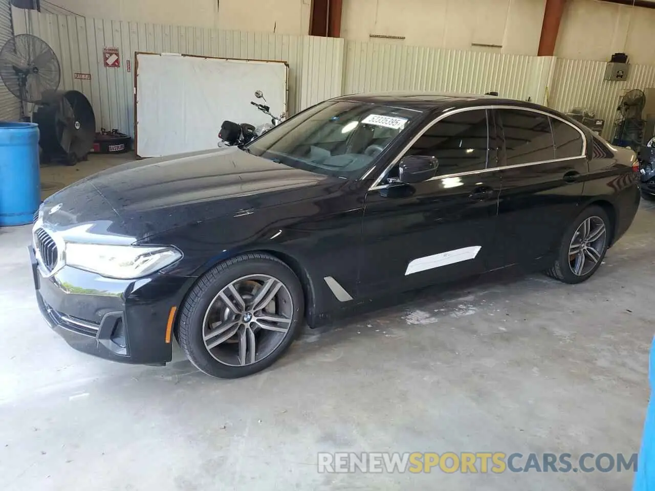 1 Photograph of a damaged car WBA13BJ08MCF13023 BMW 5 SERIES 2021