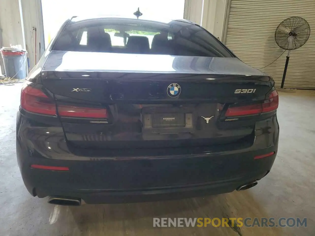 6 Photograph of a damaged car WBA13BJ08MCF13023 BMW 5 SERIES 2021