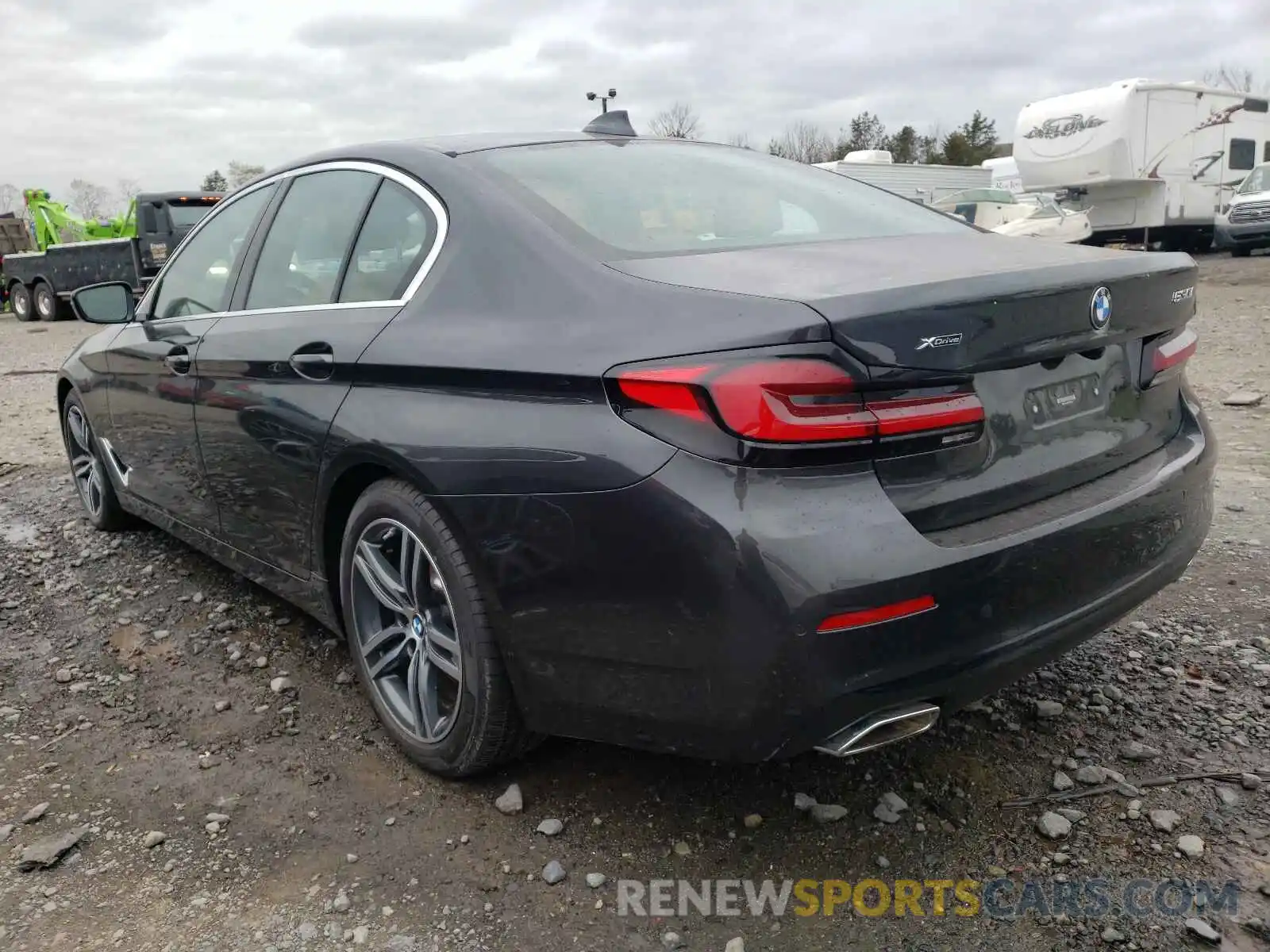 3 Photograph of a damaged car WBA13BJ08MCF58298 BMW 5 SERIES 2021