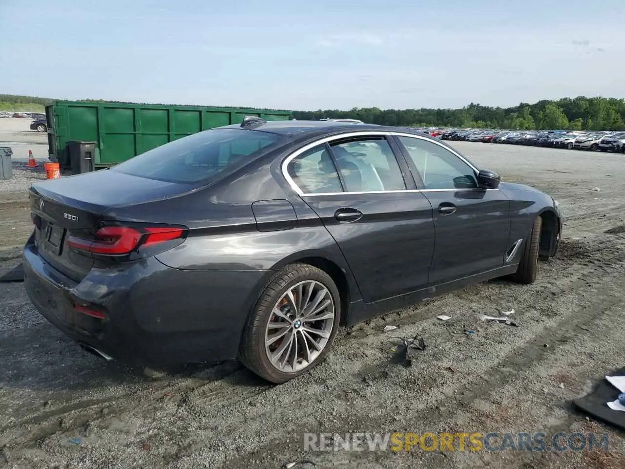 3 Photograph of a damaged car WBA13BJ08MWW96385 BMW 5 SERIES 2021