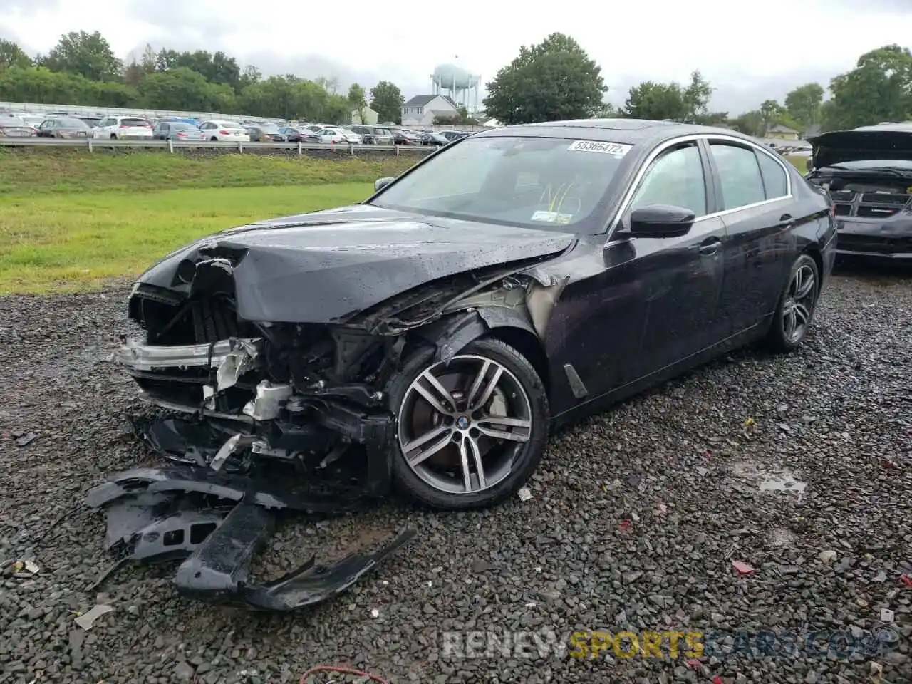 2 Photograph of a damaged car WBA13BJ09MWW96749 BMW 5 SERIES 2021