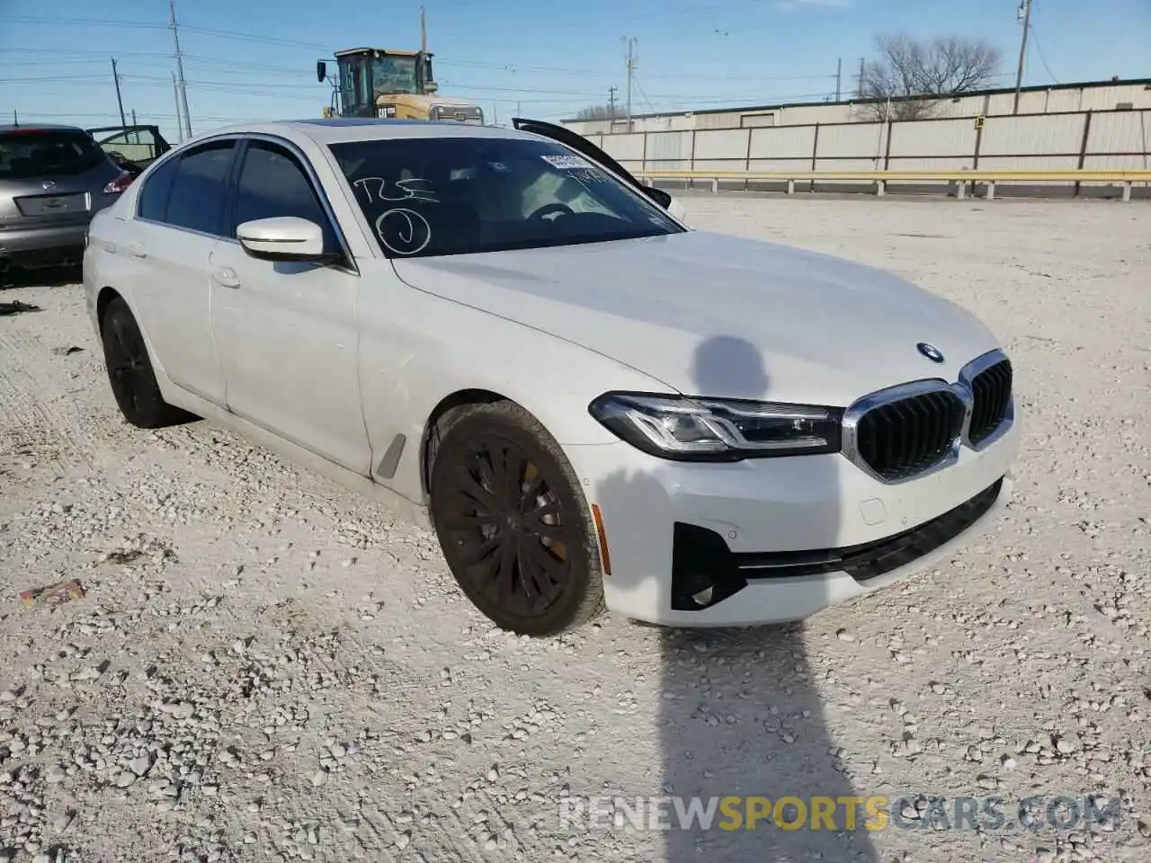 1 Photograph of a damaged car WBA13BJ09MWX14781 BMW 5 SERIES 2021