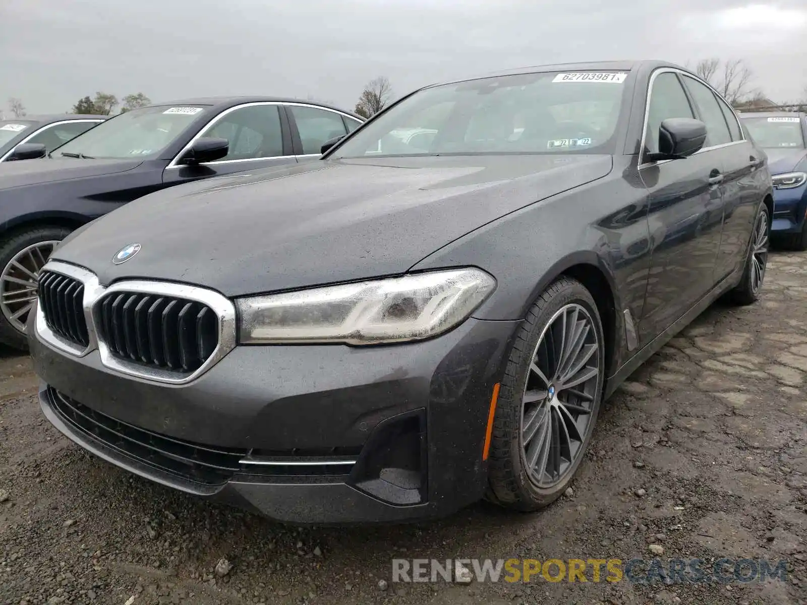 2 Photograph of a damaged car WBA13BJ0XMWX06446 BMW 5 SERIES 2021