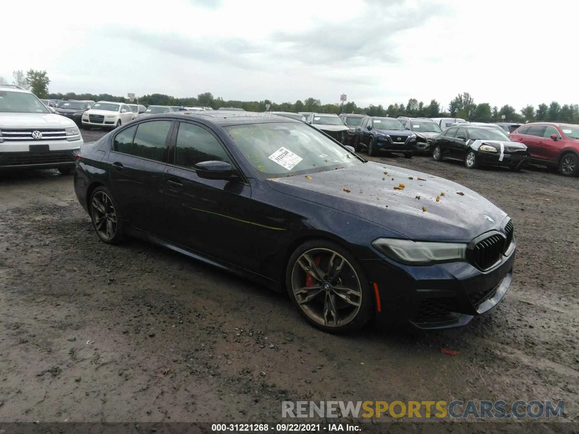 1 Photograph of a damaged car WBA13BK0XMCG14661 BMW 5 SERIES 2021