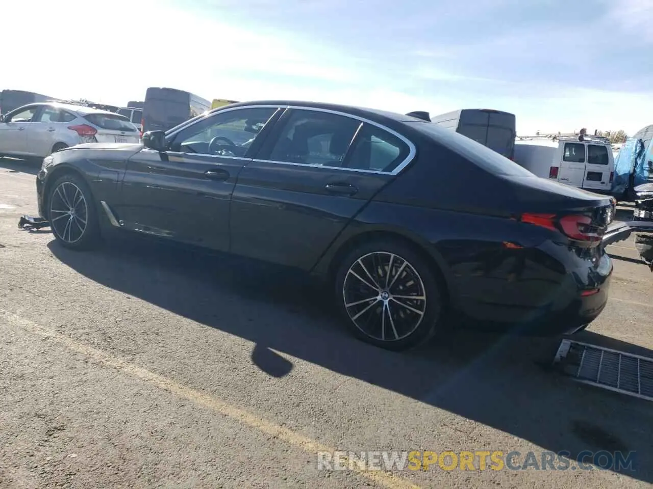 2 Photograph of a damaged car WBA33AG03MCE76358 BMW 5 SERIES 2021