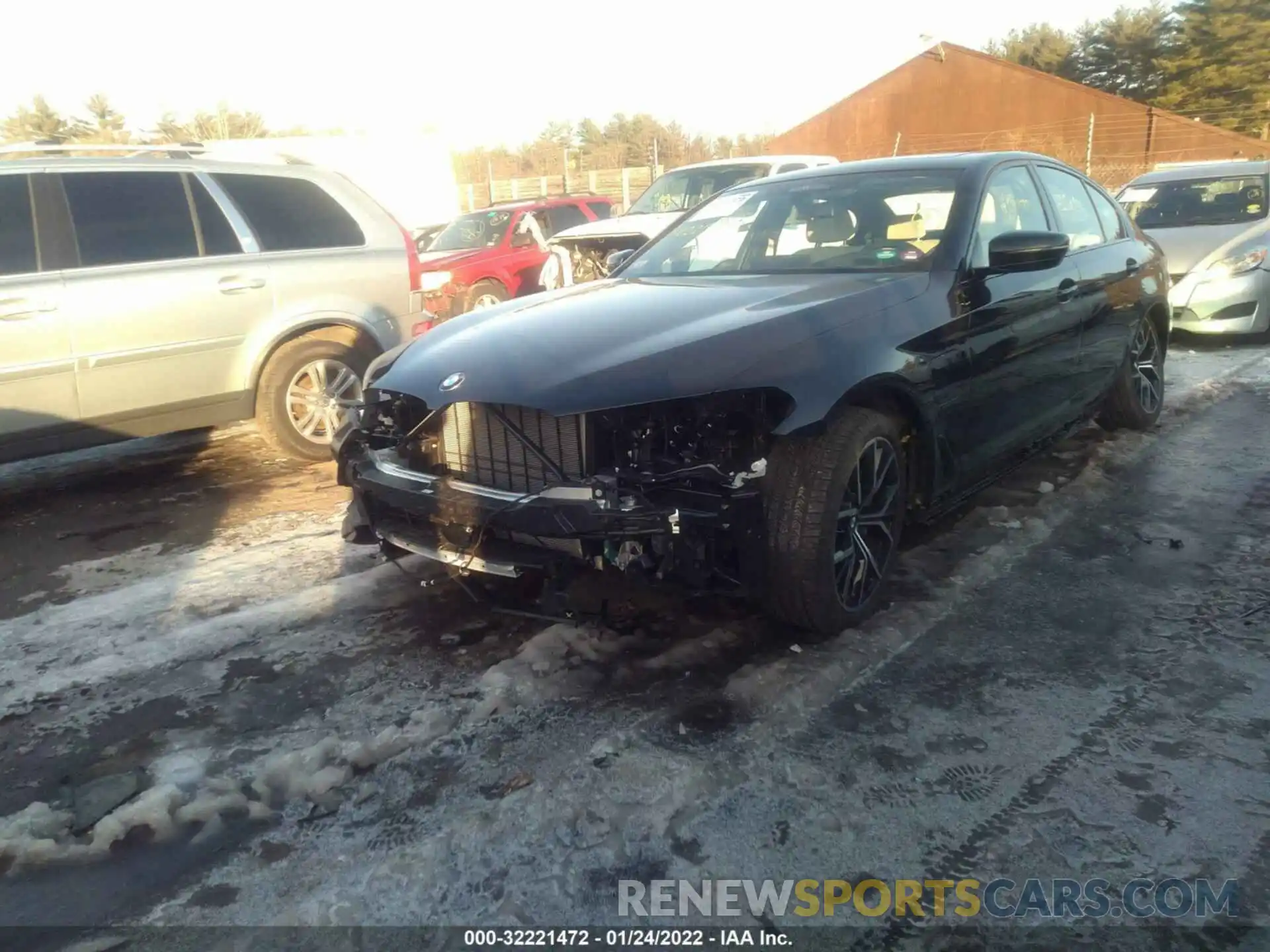 2 Photograph of a damaged car WBA33AG08MCH18917 BMW 5 SERIES 2021