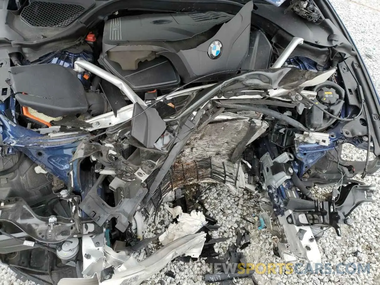 12 Photograph of a damaged car WBA53BH00MCF15209 BMW 5 SERIES 2021
