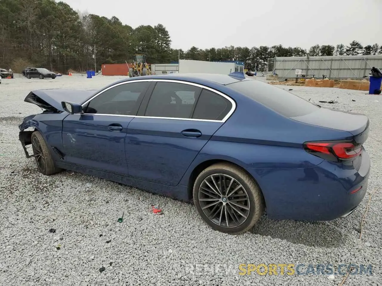 2 Photograph of a damaged car WBA53BH00MCF15209 BMW 5 SERIES 2021