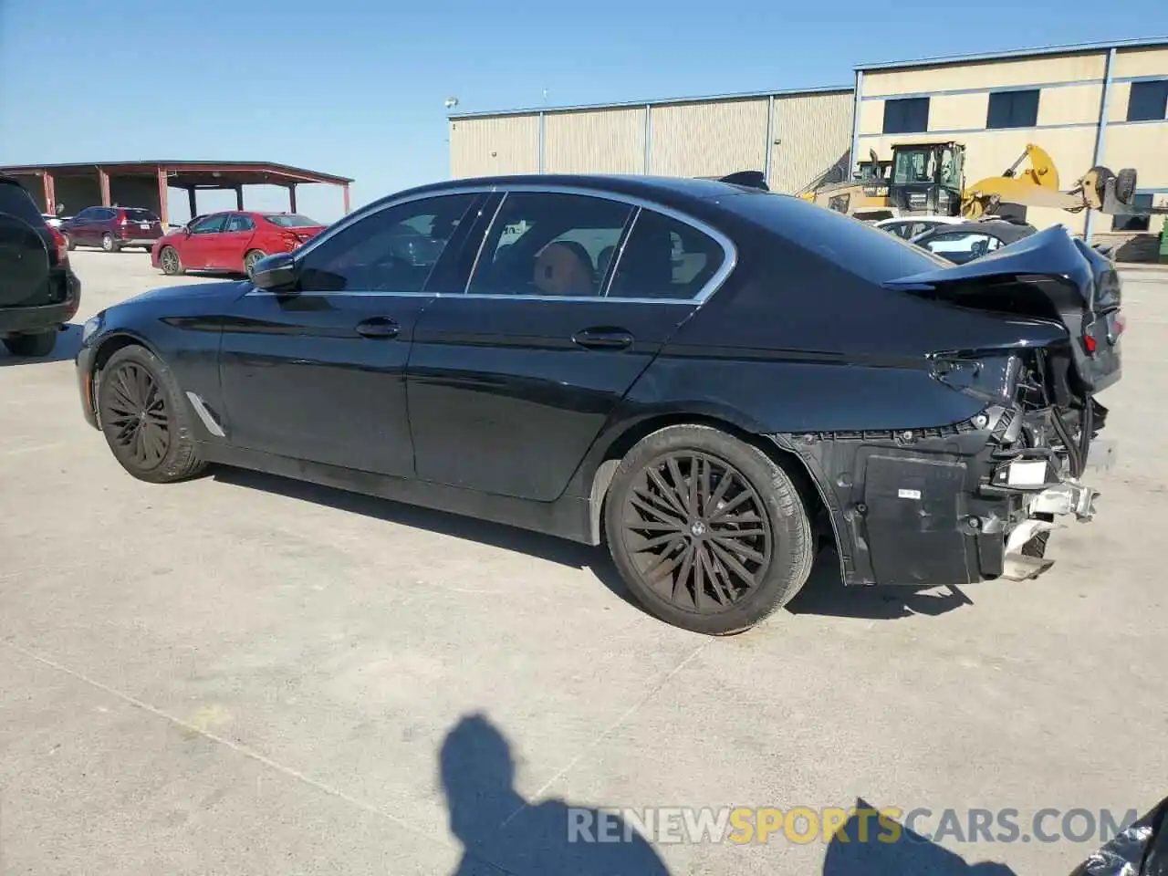 2 Photograph of a damaged car WBA53BH00MWX08357 BMW 5 SERIES 2021