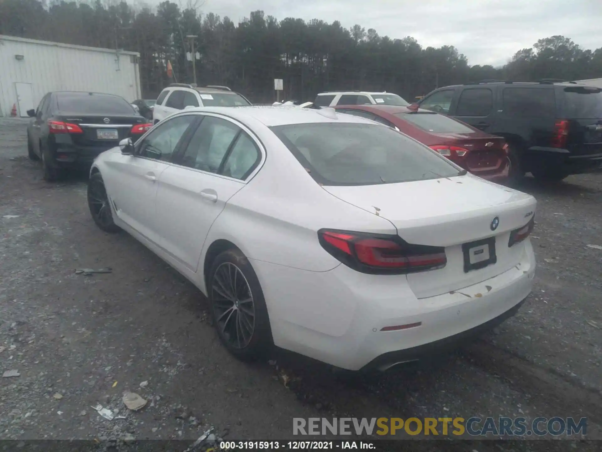 3 Photograph of a damaged car WBA53BH00MWX16488 BMW 5 SERIES 2021