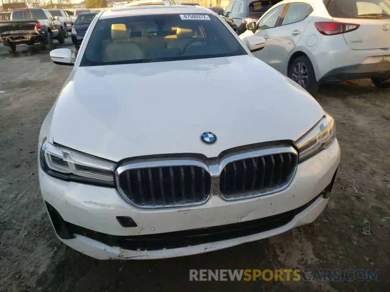 5 Photograph of a damaged car WBA53BH01MWX27354 BMW 5 SERIES 2021