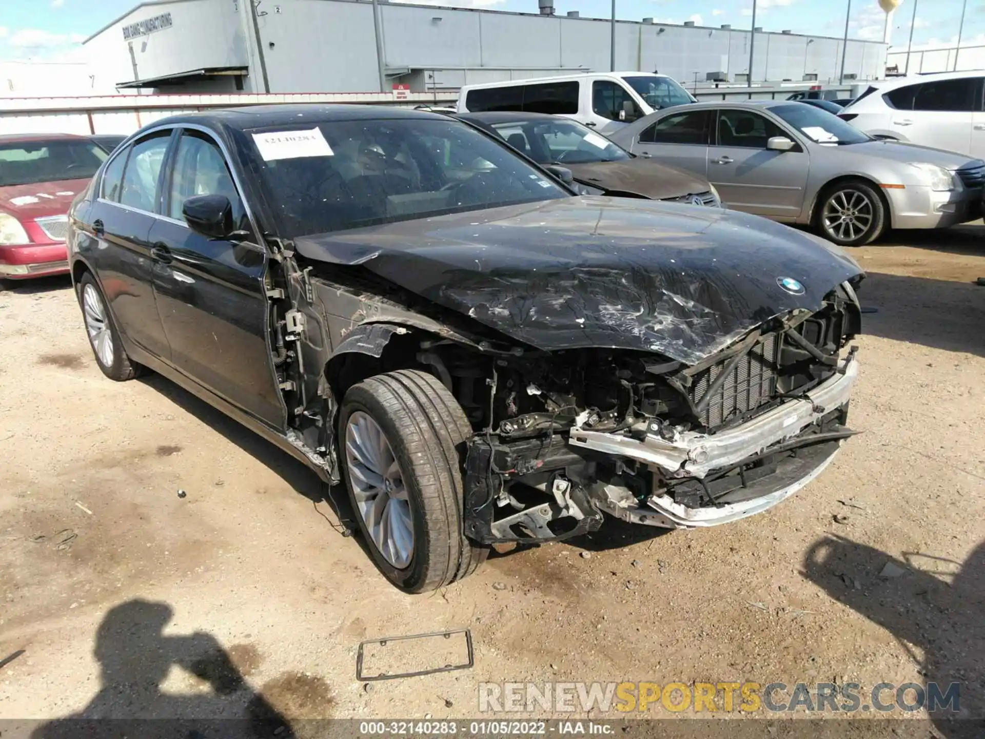 1 Photograph of a damaged car WBA53BH02MCF84838 BMW 5 SERIES 2021