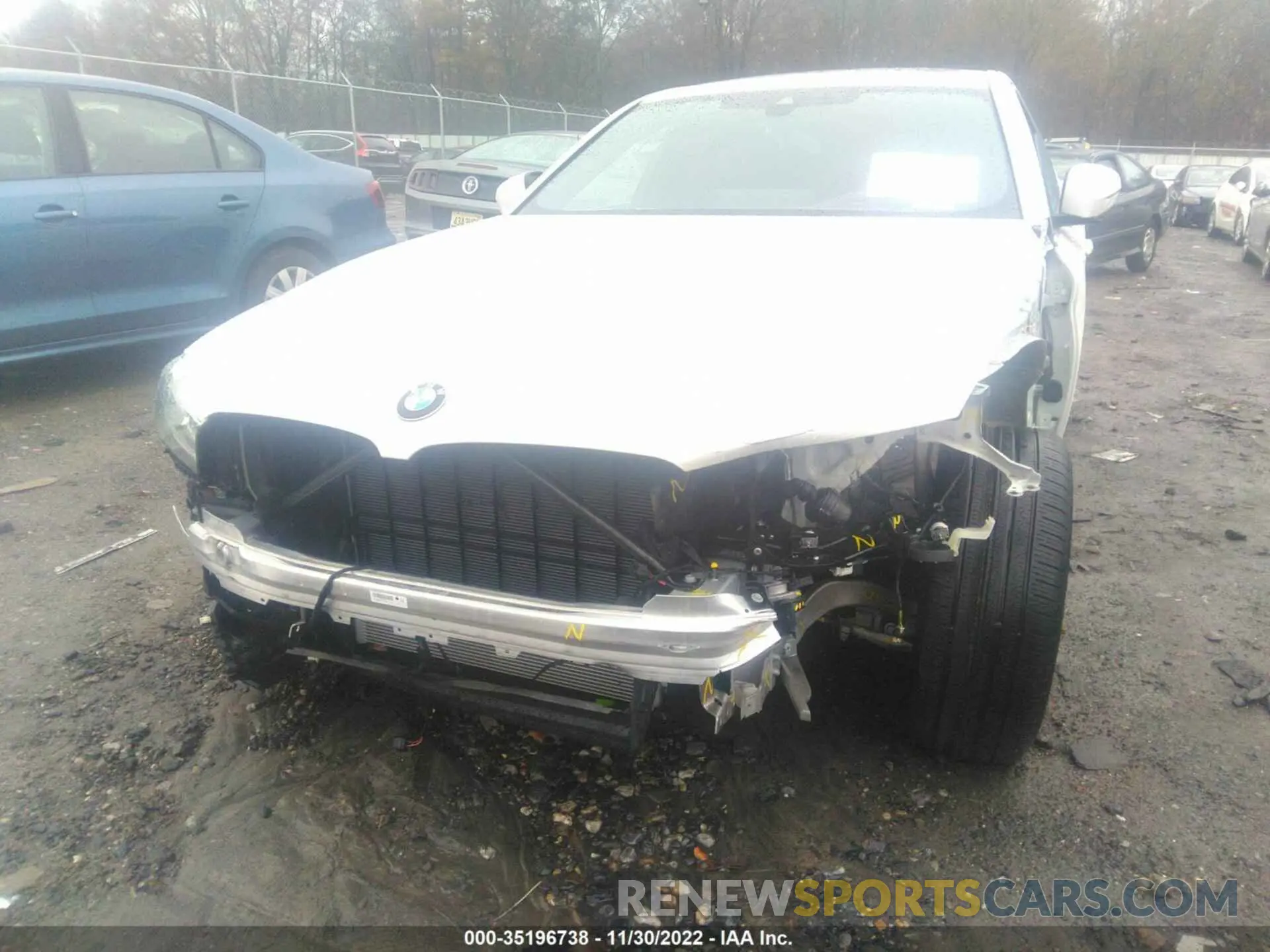 6 Photograph of a damaged car WBA53BH04MCG05916 BMW 5 SERIES 2021