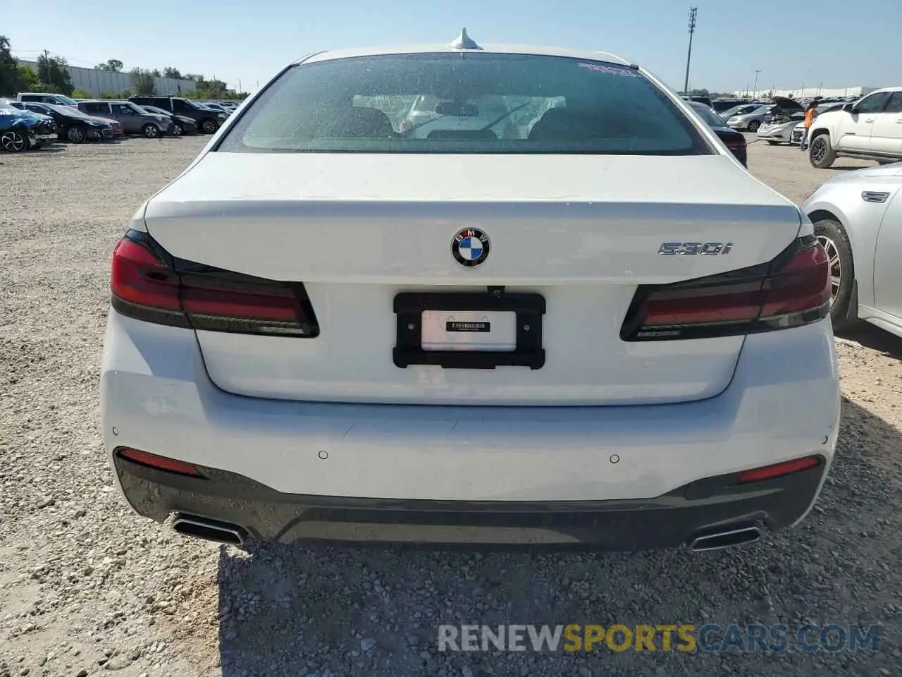 6 Photograph of a damaged car WBA53BH04MWW95905 BMW 5 SERIES 2021