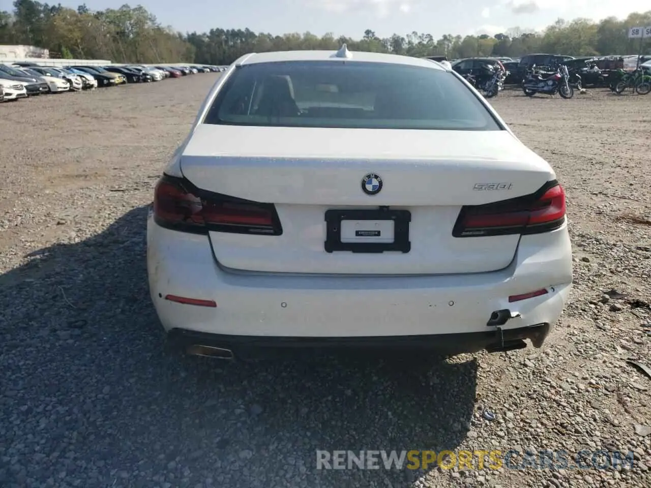 6 Photograph of a damaged car WBA53BH07MCF83748 BMW 5 SERIES 2021