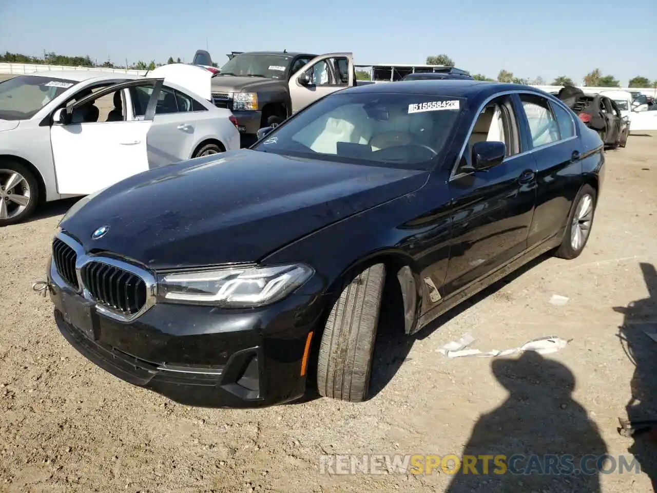 2 Photograph of a damaged car WBA53BH07MCH38296 BMW 5 SERIES 2021