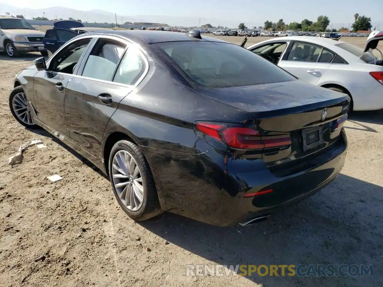 3 Photograph of a damaged car WBA53BH07MCH38296 BMW 5 SERIES 2021