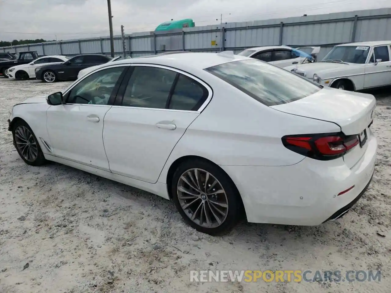 3 Photograph of a damaged car WBA53BH07MWW93792 BMW 5 SERIES 2021