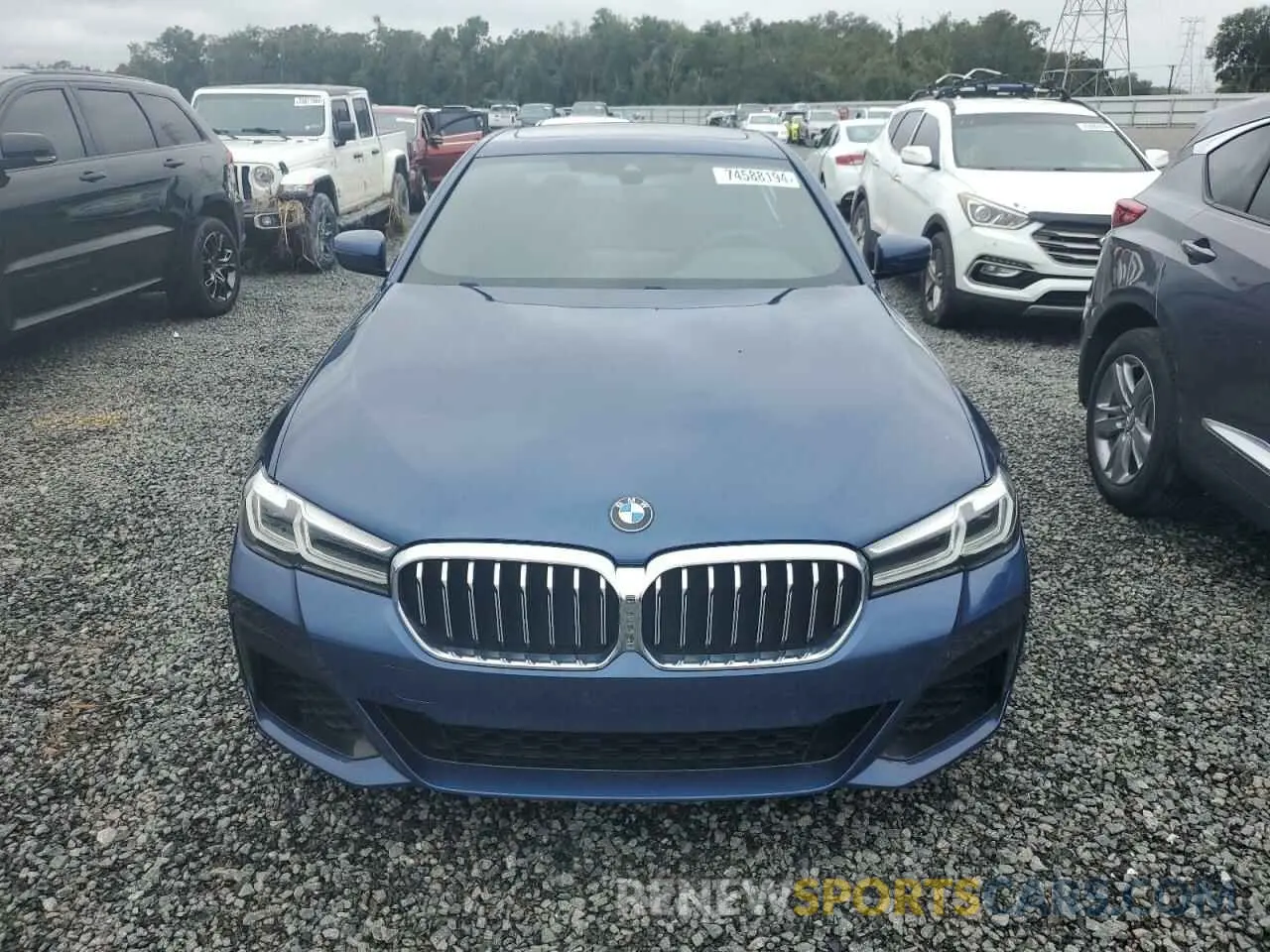 5 Photograph of a damaged car WBA53BH08MCF09772 BMW 5 SERIES 2021