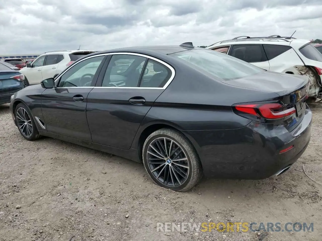 2 Photograph of a damaged car WBA53BH08MWW96605 BMW 5 SERIES 2021