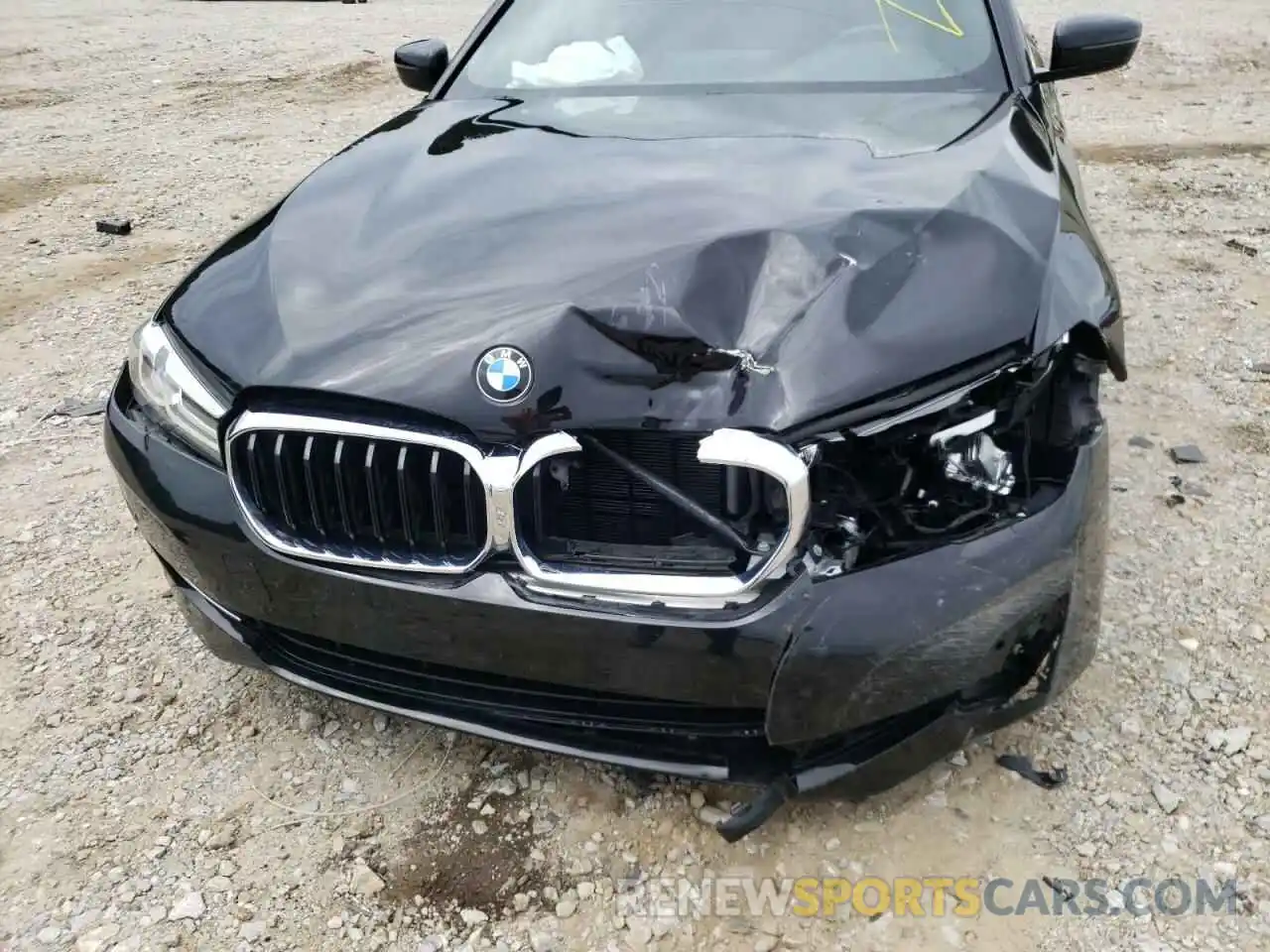 9 Photograph of a damaged car WBA53BH08MWX01186 BMW 5 SERIES 2021