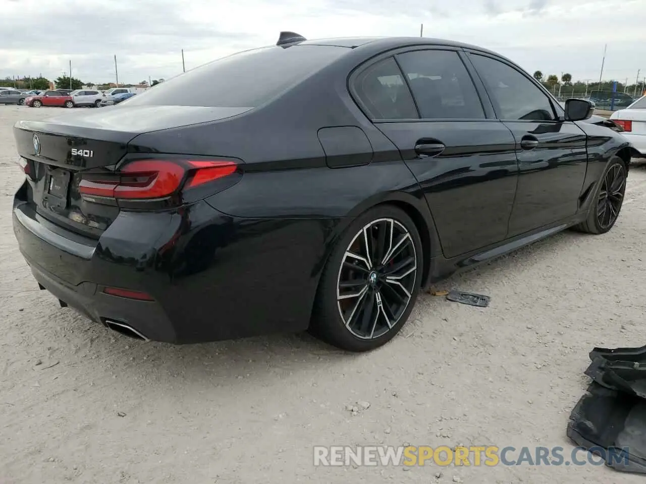 3 Photograph of a damaged car WBA53BJ02MCG07383 BMW 5 SERIES 2021