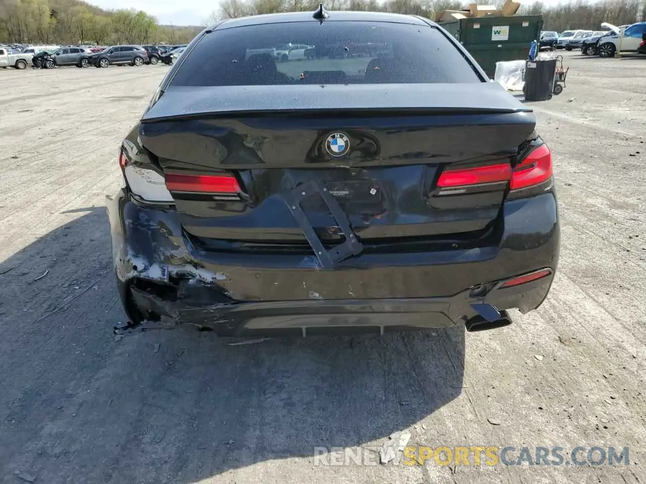 6 Photograph of a damaged car WBA53BJ03MCF79416 BMW 5 SERIES 2021