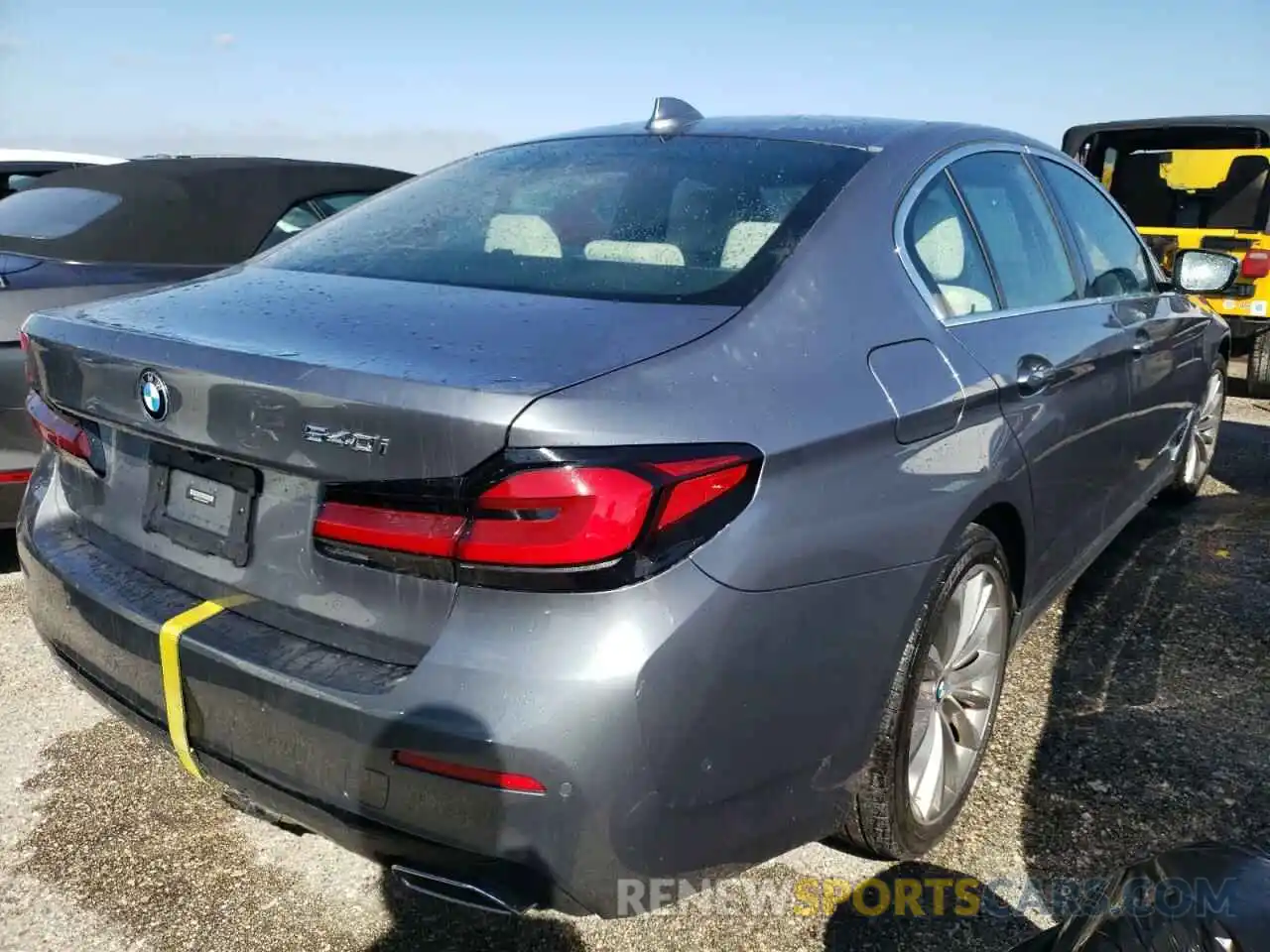 4 Photograph of a damaged car WBA53BJ03MWW89877 BMW 5 SERIES 2021