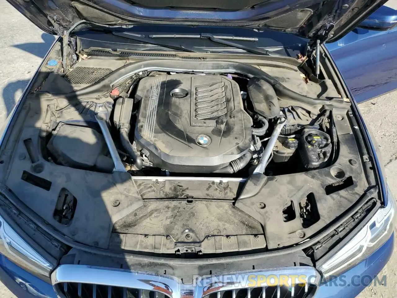 13 Photograph of a damaged car WBA53BJ05MWX16285 BMW 5 SERIES 2021