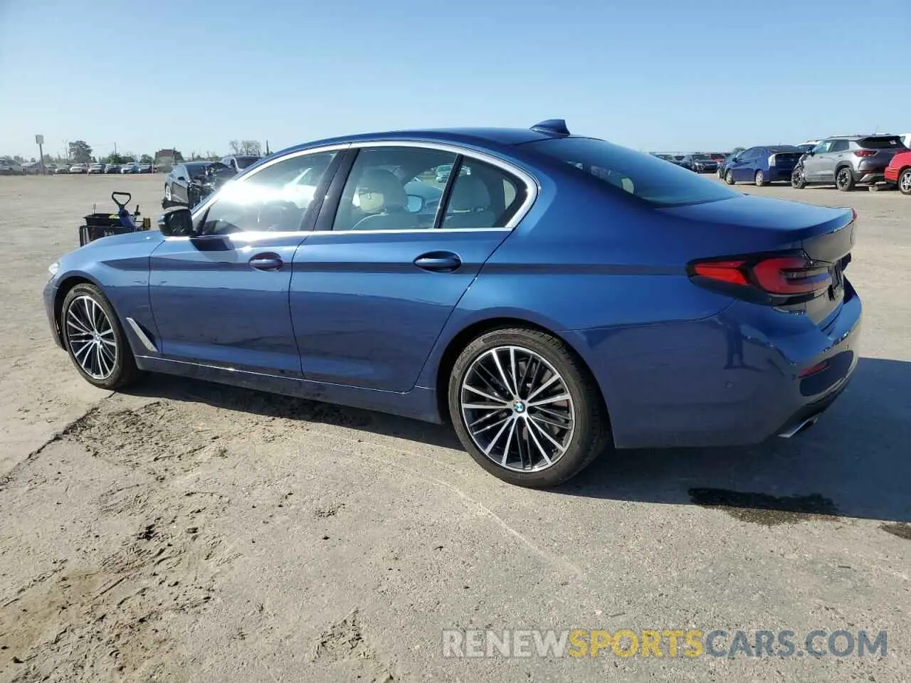 2 Photograph of a damaged car WBA53BJ05MWX16285 BMW 5 SERIES 2021