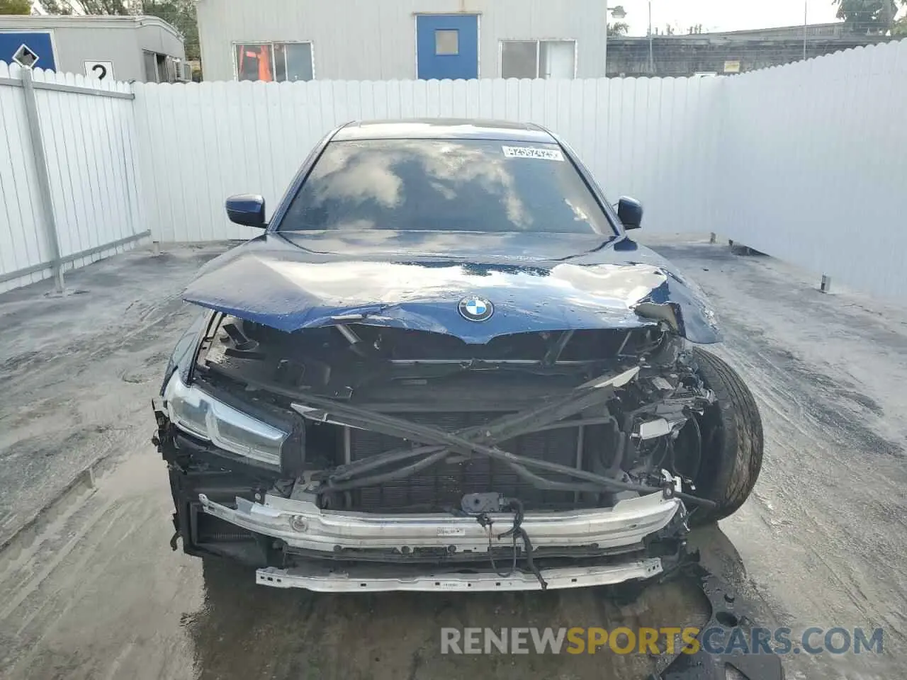 5 Photograph of a damaged car WBA53BJ09MCF41902 BMW 5 SERIES 2021