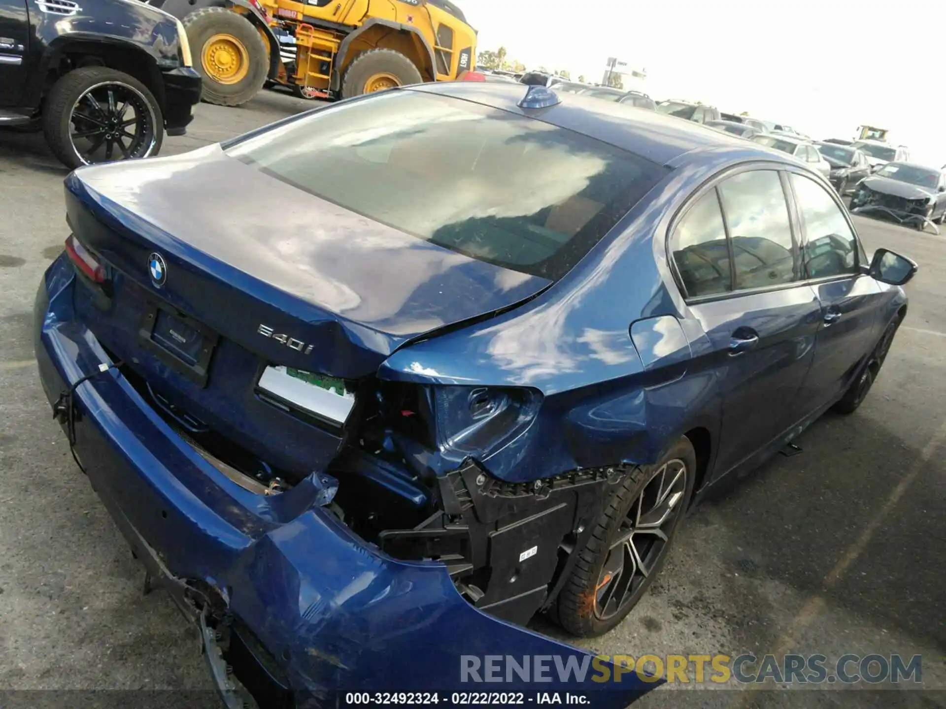 4 Photograph of a damaged car WBA53BJ0XMCG02285 BMW 5 SERIES 2021