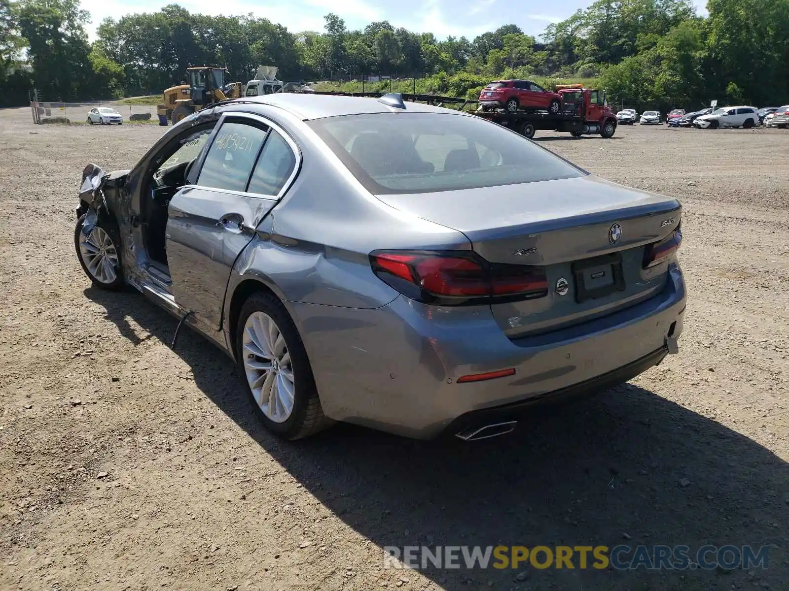 3 Photograph of a damaged car WBA73BJ03MCG00600 BMW 5 SERIES 2021